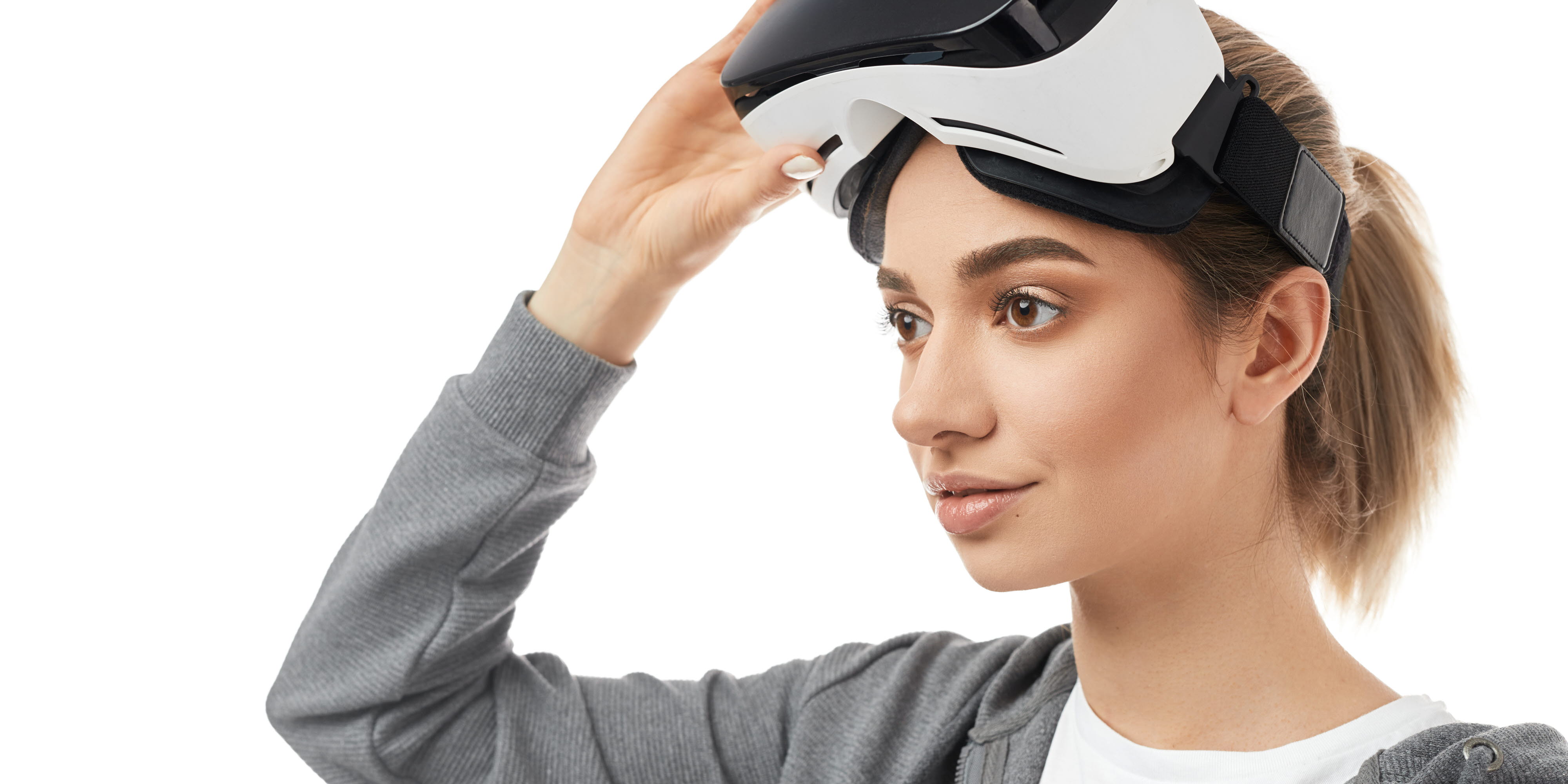 Slippage compensation VR headsets