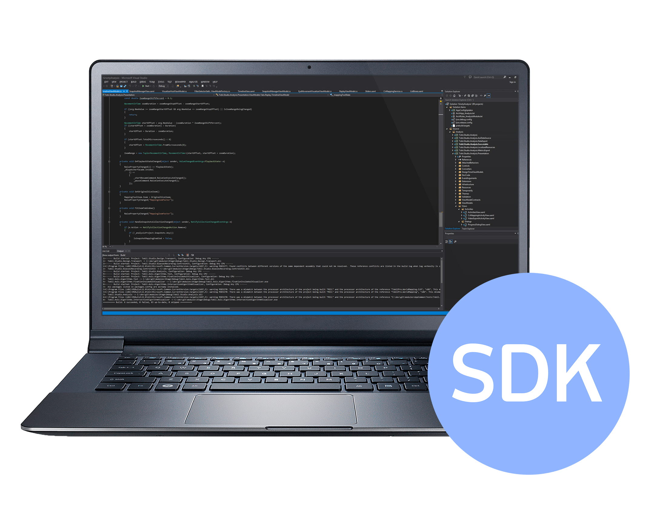 Tobii Pro SDK software